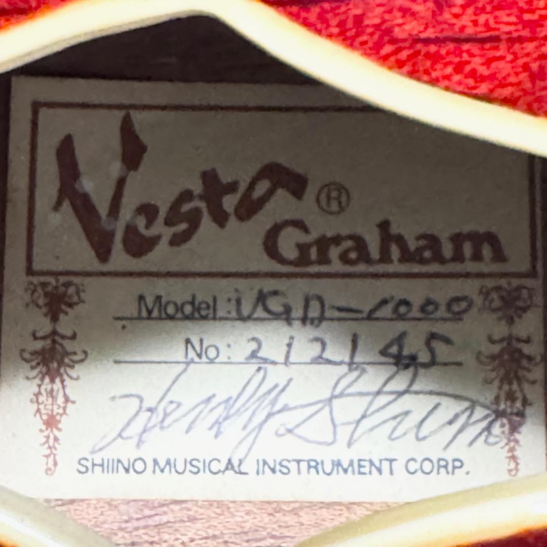 Vesta Graham ES-335 セミアコ VGD-1000 1979年