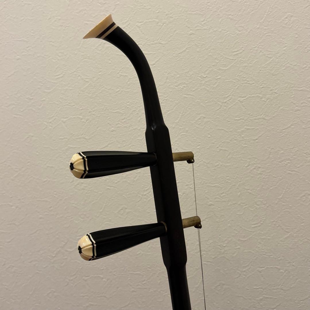 【希少品】高級 二胡 宋廣寧製 付属品 ケース付き現状渡し