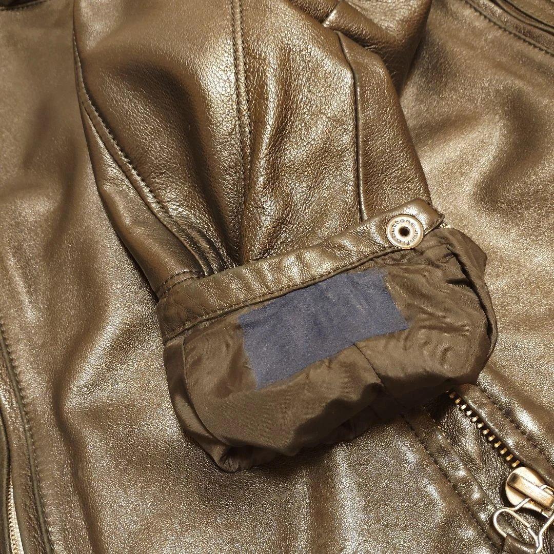 パパミント　SPIDI \"On Track\" レザージャケット　サイズ50