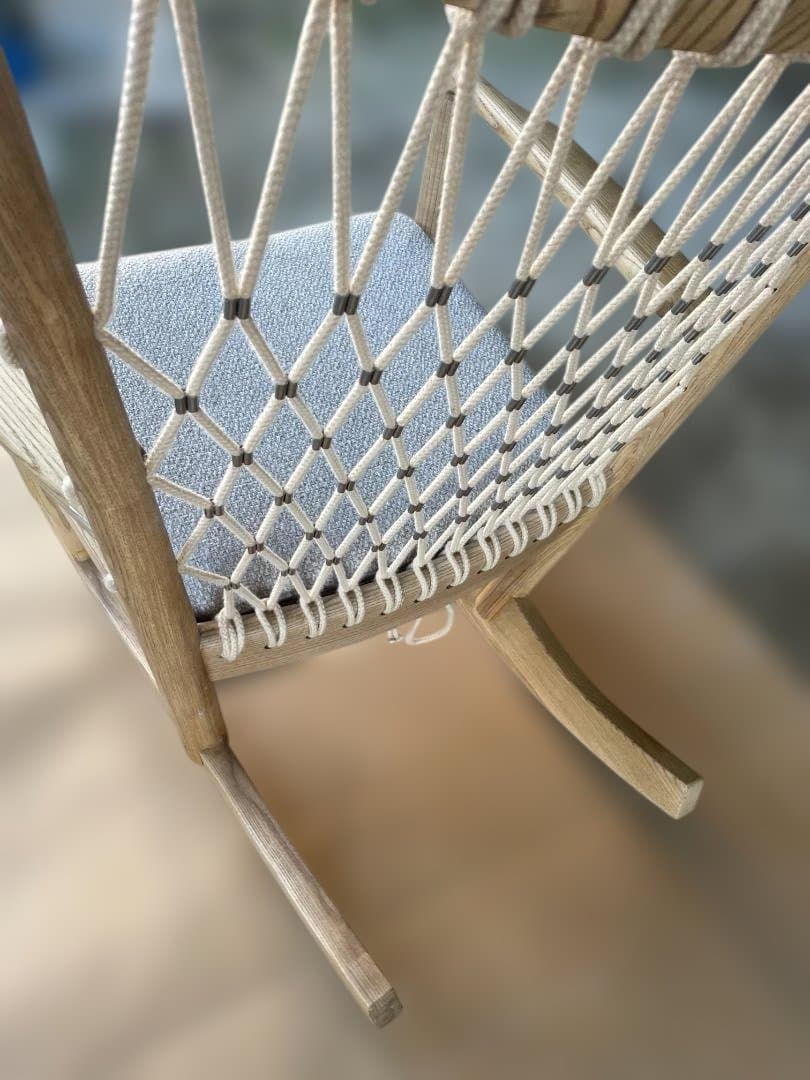 廃盤　美品　関家具　ワオン　ロッキングチェア　　RY-941　12c03