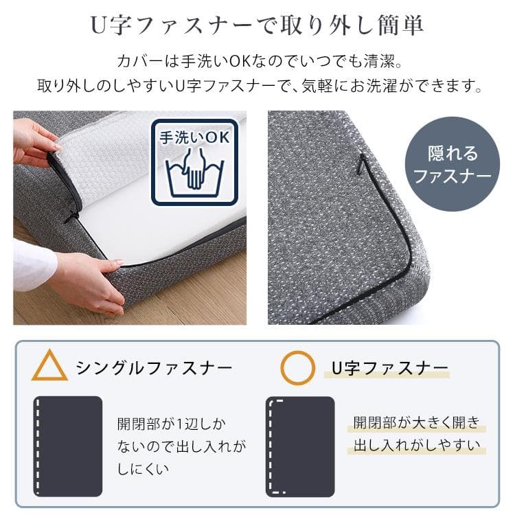 高反発プロファイルウレタンマットレス Beleza10 (セミダブル)