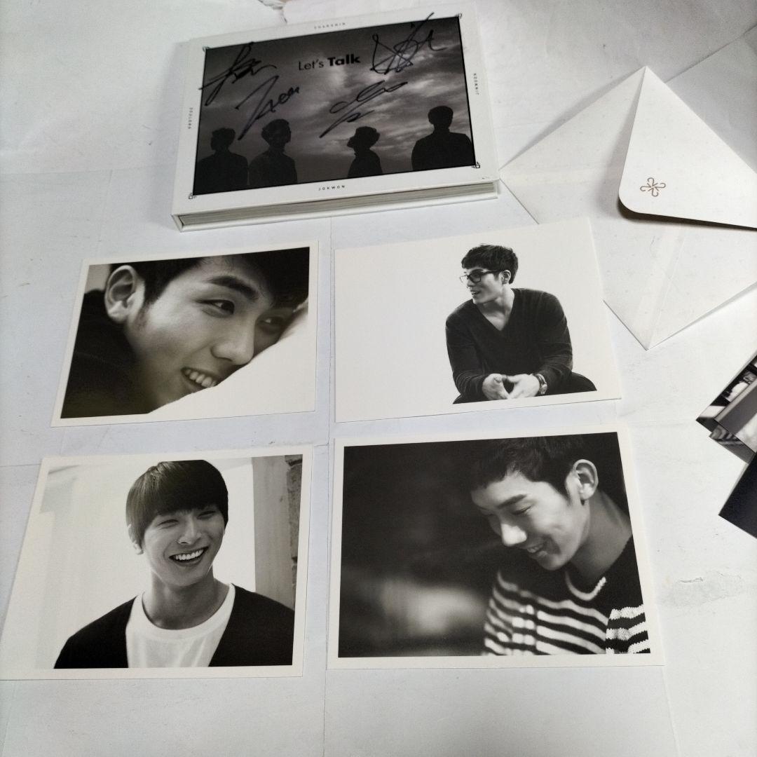 sign⭐本物メンバー直筆サイン付き⭐2AM「Let's TALK」韓国盤KPO