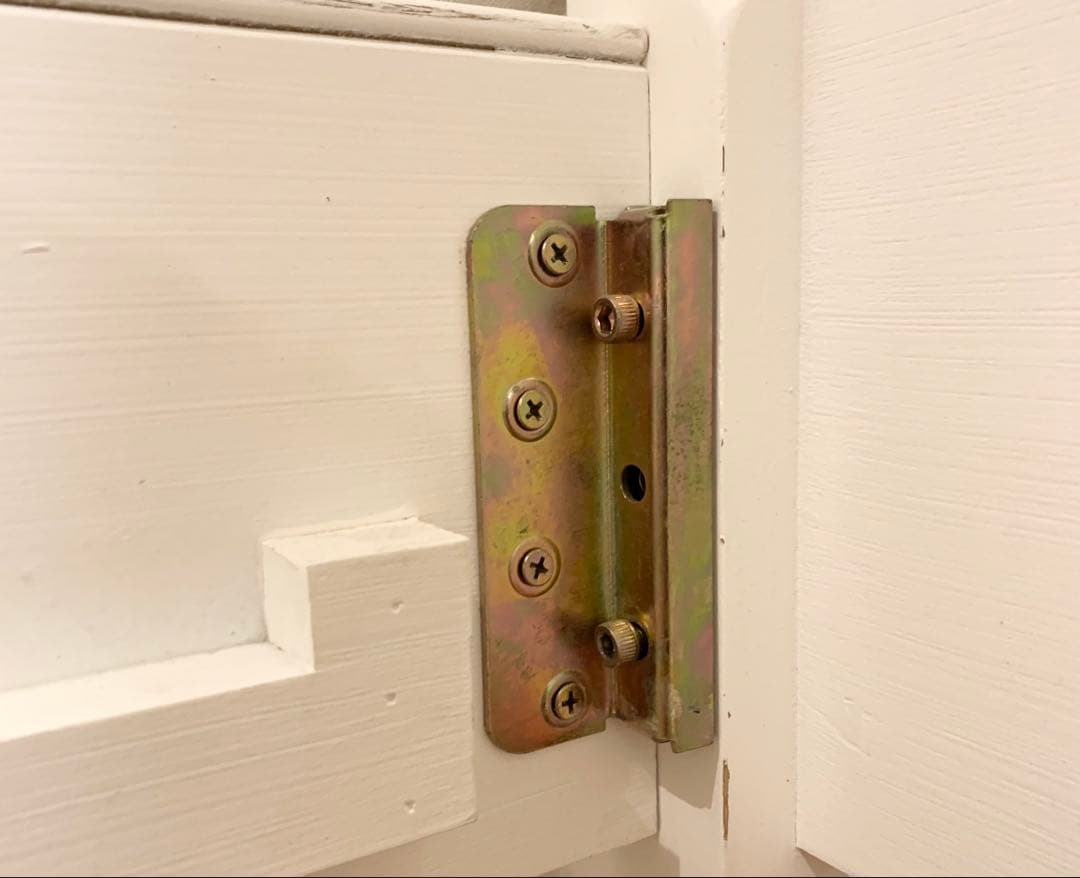 カントリーコーナー　ロマンスダブルベッド　シャビーホワイト　フレンチ家具　木製