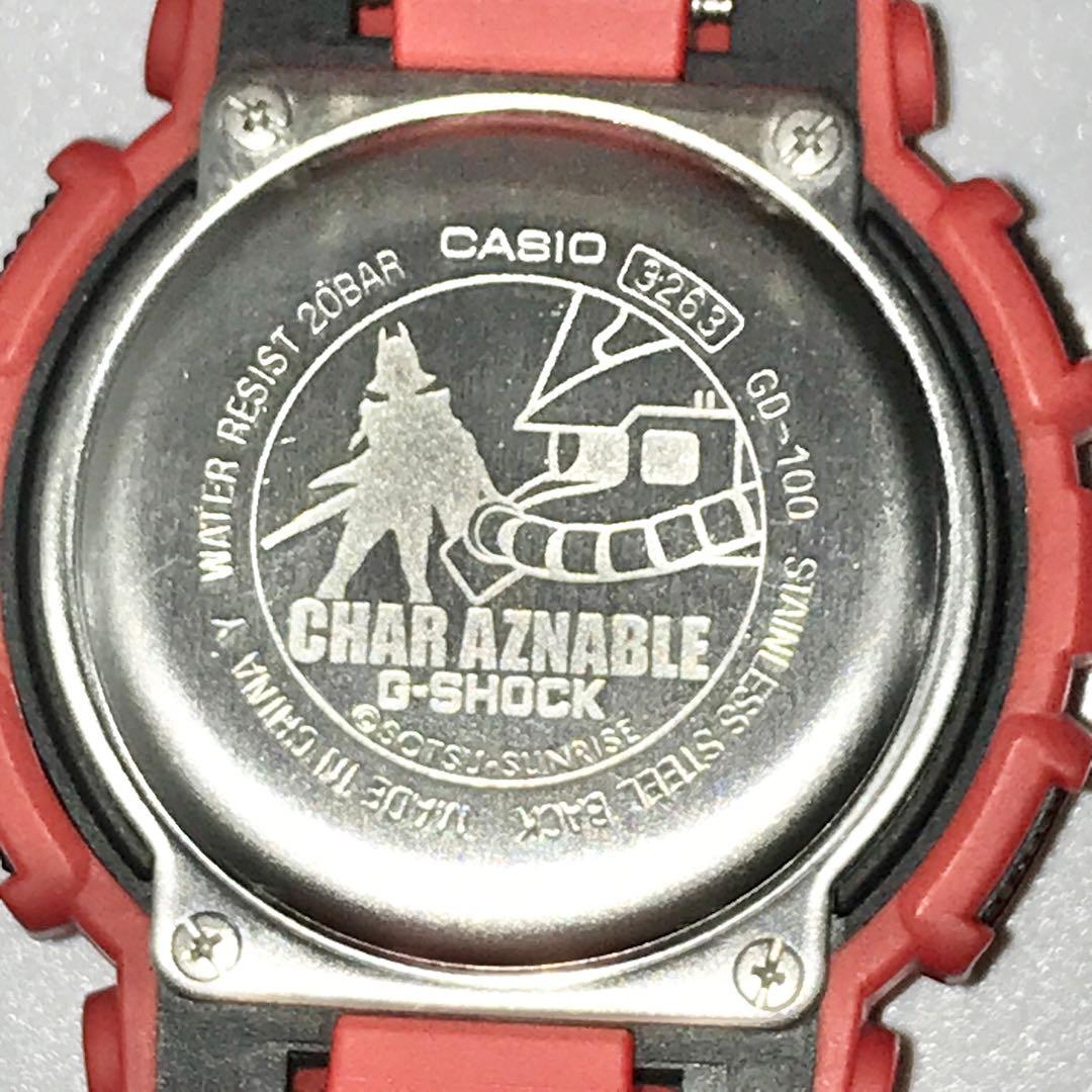 カシオ 腕時計 G-SHOCK 機動戦士ガンダム シャア専用カスタム S3257