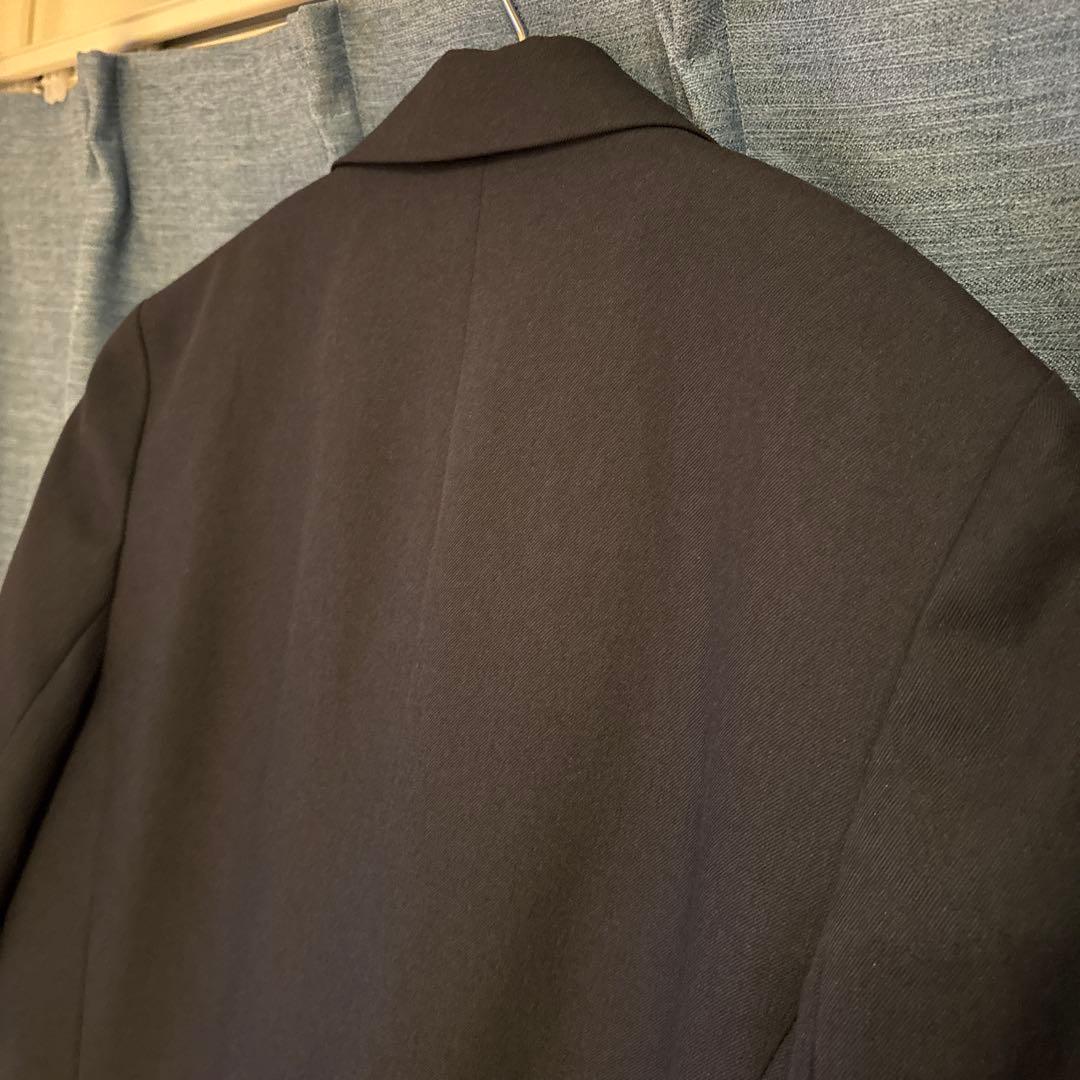 【美品】SUIT SELECT洗えるスーツセット ダブルジャケット&ワイドパンツ