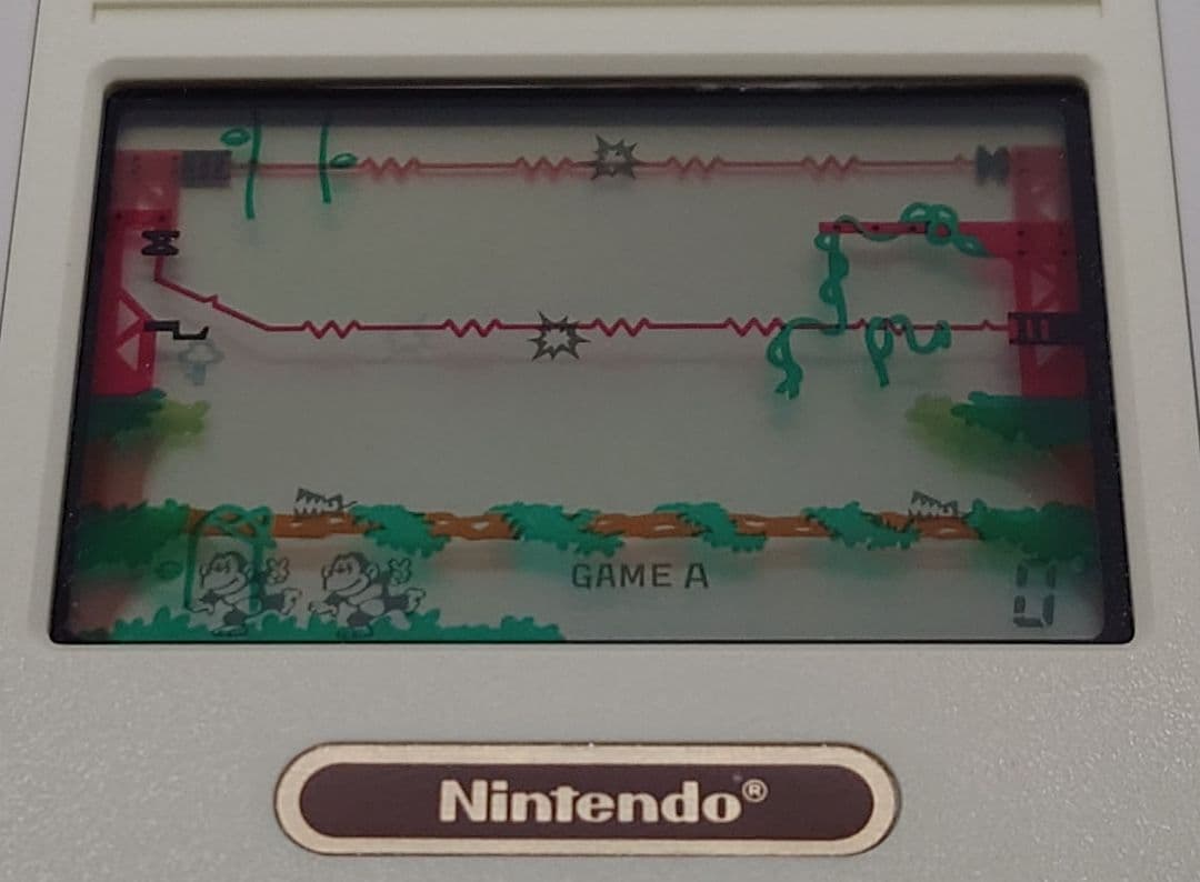 美品 ゲーム&ウォッチ マルチスクリーン Donkey Kong II