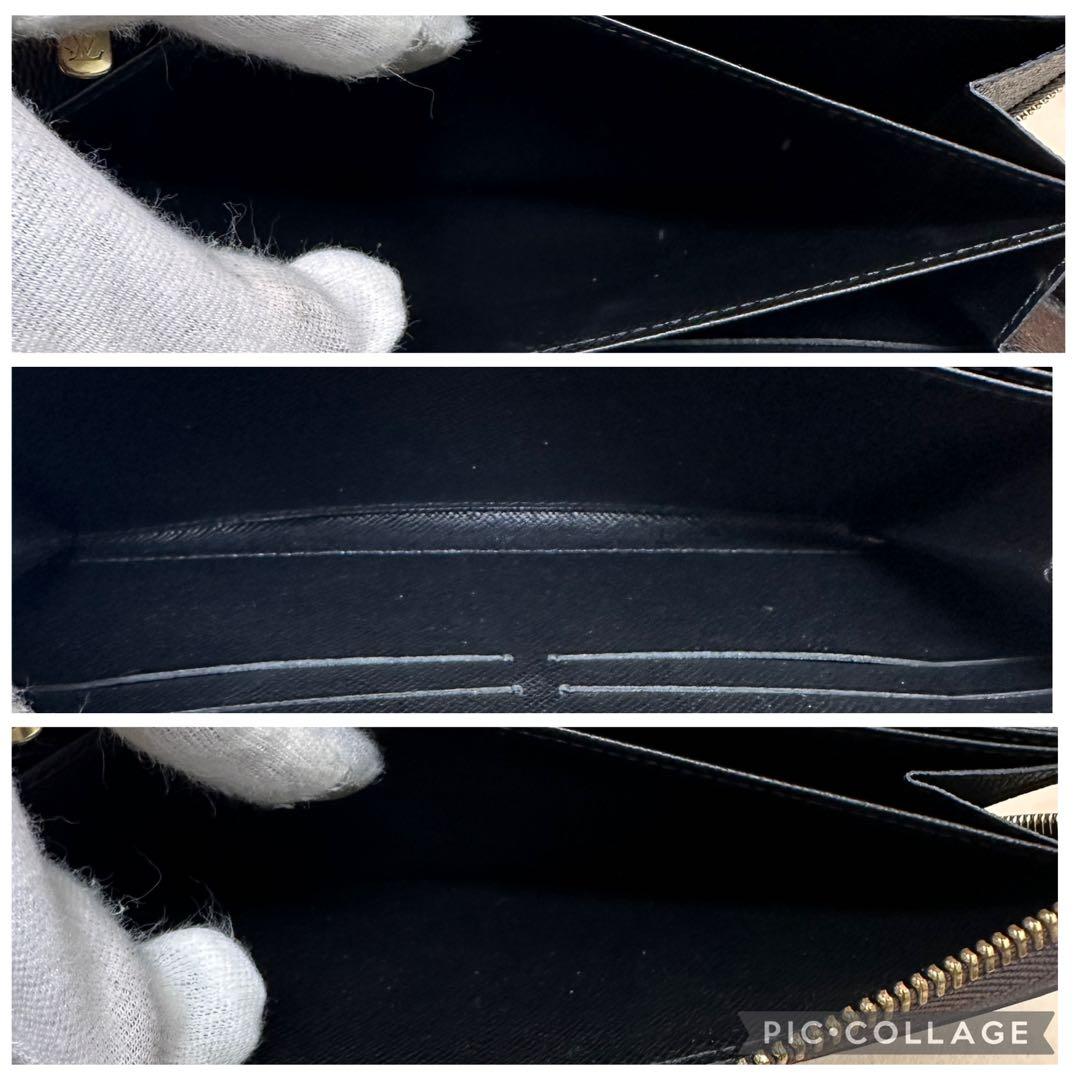 【極上品】ルイヴィトン ジッピー モノグラム リバース ジャイアントRFID