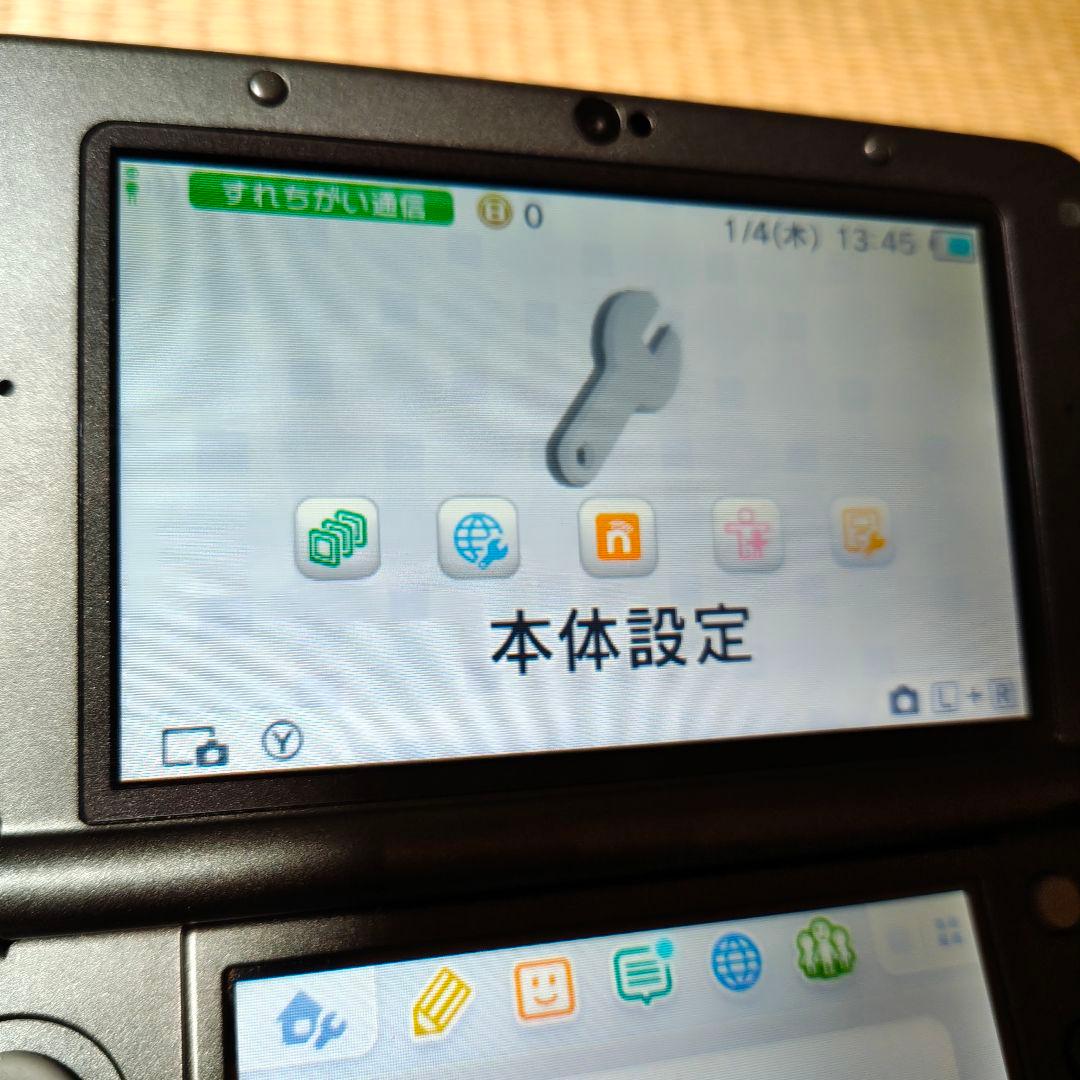 美品 New Nintendo 3DS LL ニンテンドー ブラック 動作良好