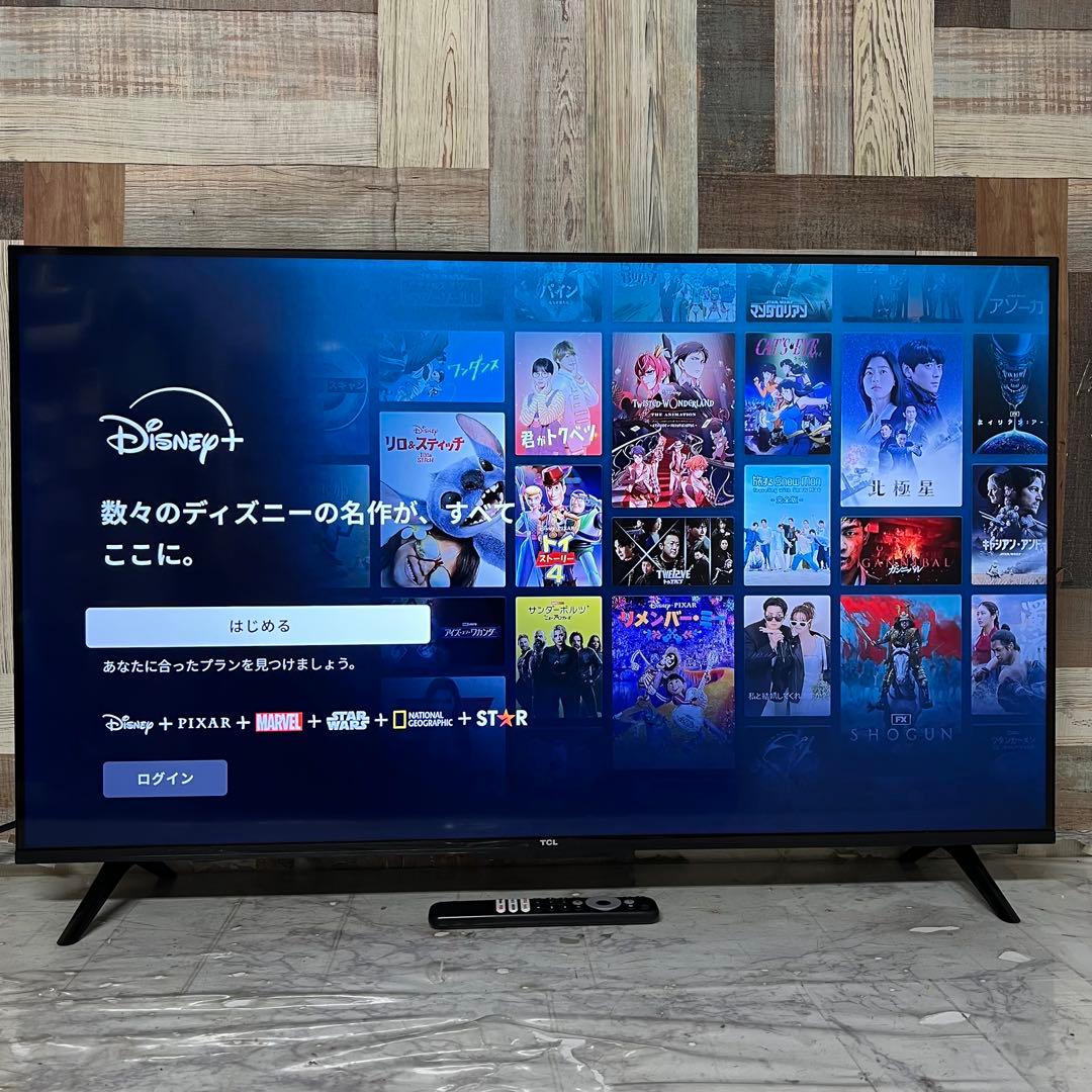 全国送料込❣️昨年購入TCL 43V型 4K Google TV チューナーレス