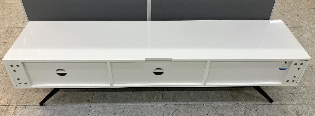 テレビボード CHERRY LV-97-165K ホワイト