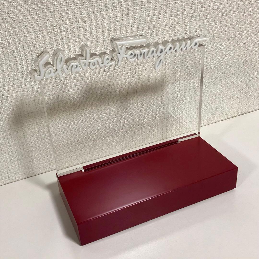レア　当時物　サルヴァトーレフェラガモ　インテリア　ディスプレイ　スタンド　雑貨