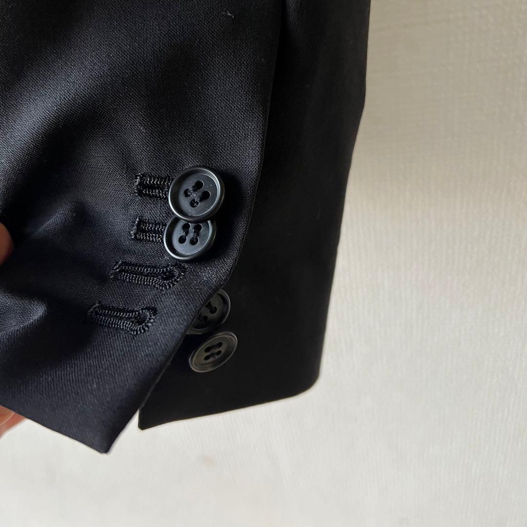 美品　HELMUT LANG ブラック ウールテーラードジャケット