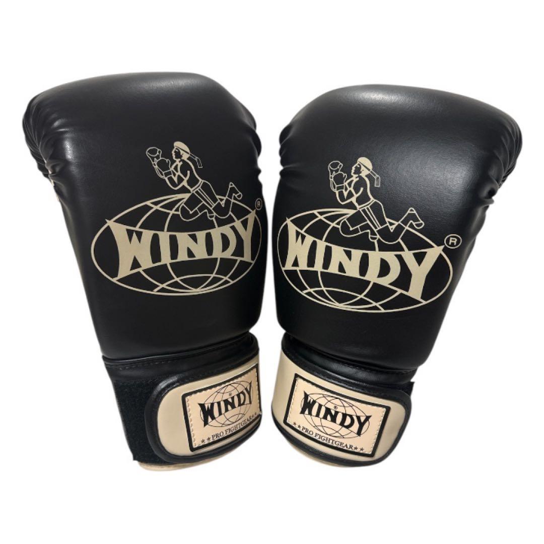 最終値下げ【極美品】WINDY ボクシング グローブ 10 黒 ベージュ