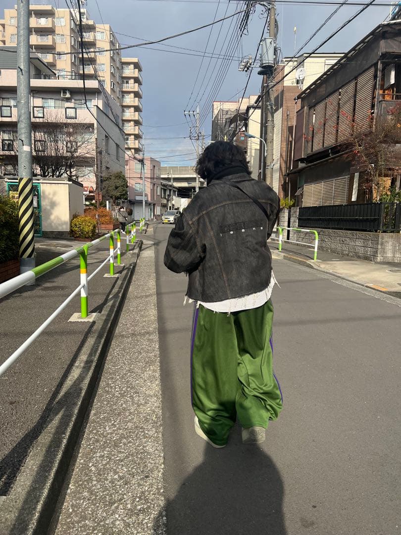 Needles セットアップ トラックジャケット トラックワイドパンツ S