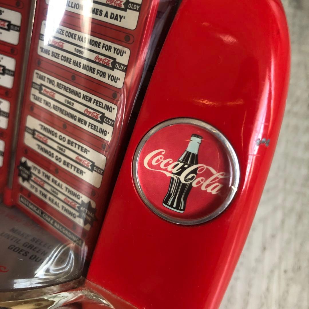 アメリカUSAビンテージコカコーラジュークボックス型バンク貯金箱1996
