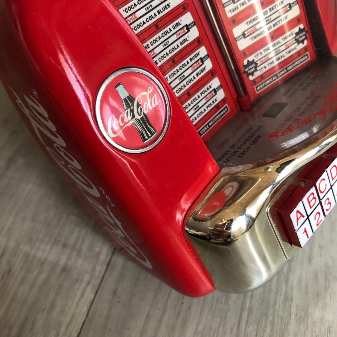 アメリカUSAビンテージコカコーラジュークボックス型バンク貯金箱1996