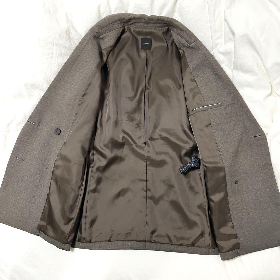 ■美品■スピックアンドスパン　ダブルテーラードジャケット　ブラウン　38