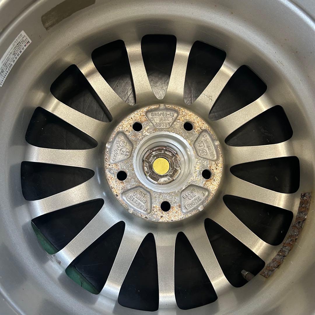 中古アルミ16X6.5　5/114　46　ブリヂストンフェイド　4本セット