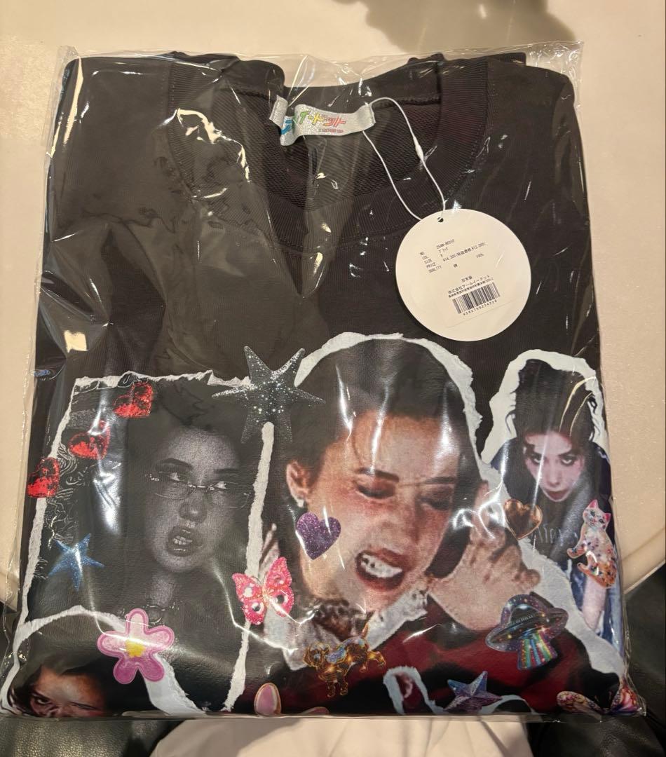 RE. 仲里依紗 RIISAコラージュスウェット ブラック 即購入⭕️