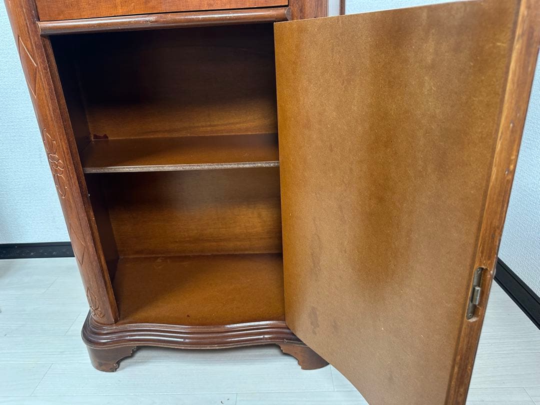 イタリア製 象嵌細工 アンティークスタイル コンソール キャビネット※i4※