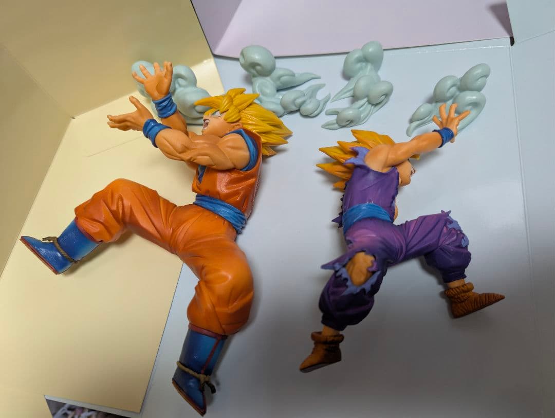 ドラゴンボール一番くじ悟空&悟飯フィギュア　箱無し