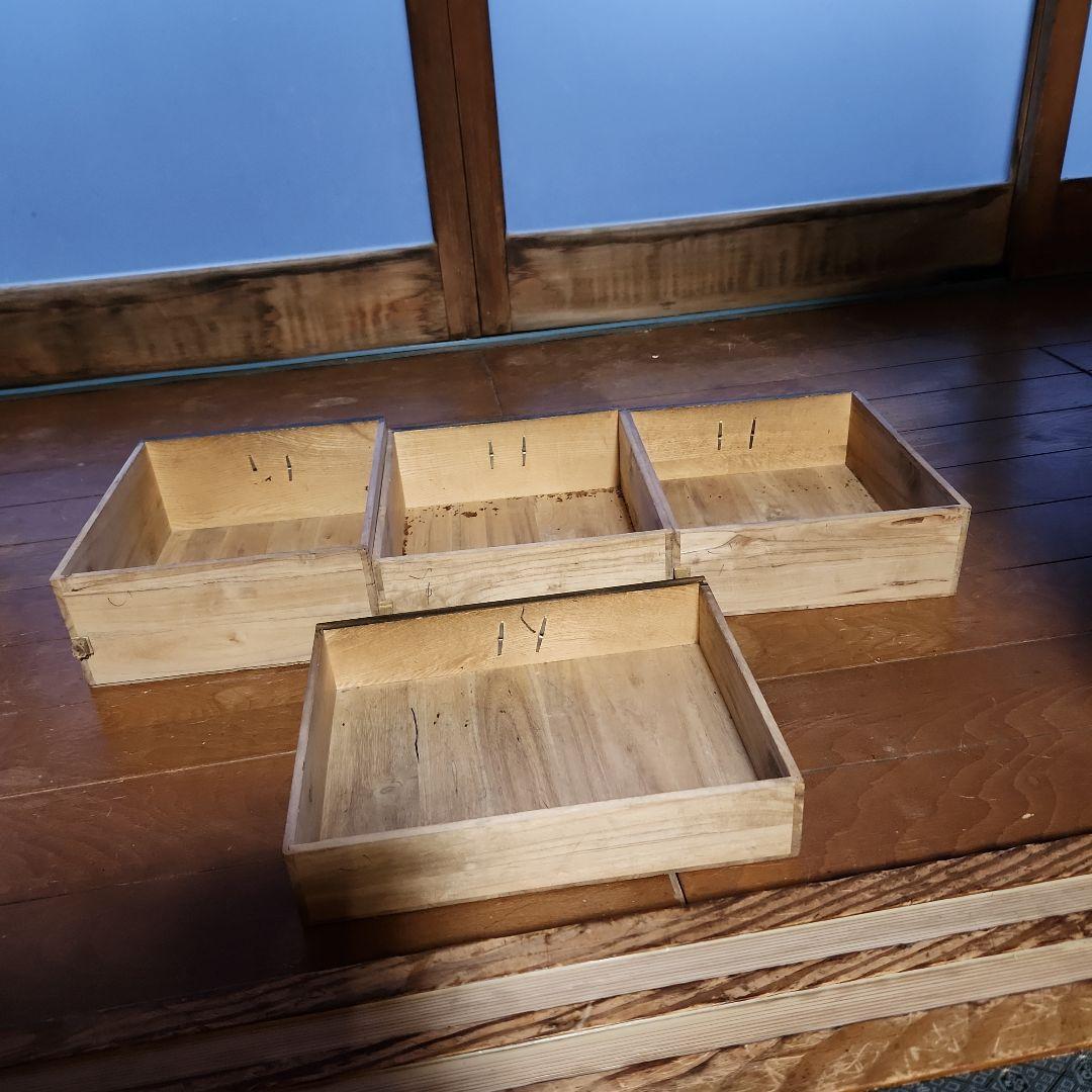 茶箪笥　棚　引出し　昭和レトロ　レトロ　古民具　ヴィンテージ