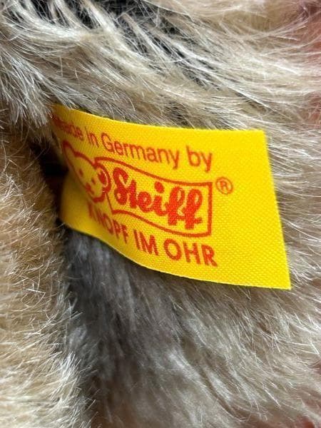 Y 美品 シュタイフ テディベア ドイツ製 ぬいぐるみ 35cm 039683