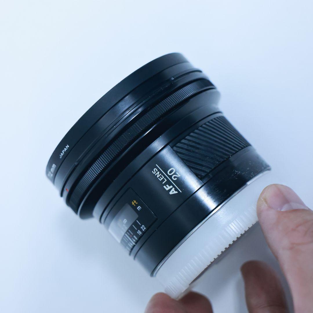 MINOLTA AF20mm F2.8 SONY αAマウント　単焦点レンズ