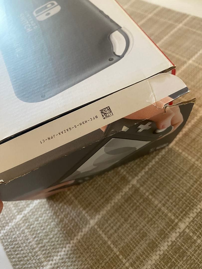 Nintendo Switch Lite グレー本体（動作良好・初期化済み）