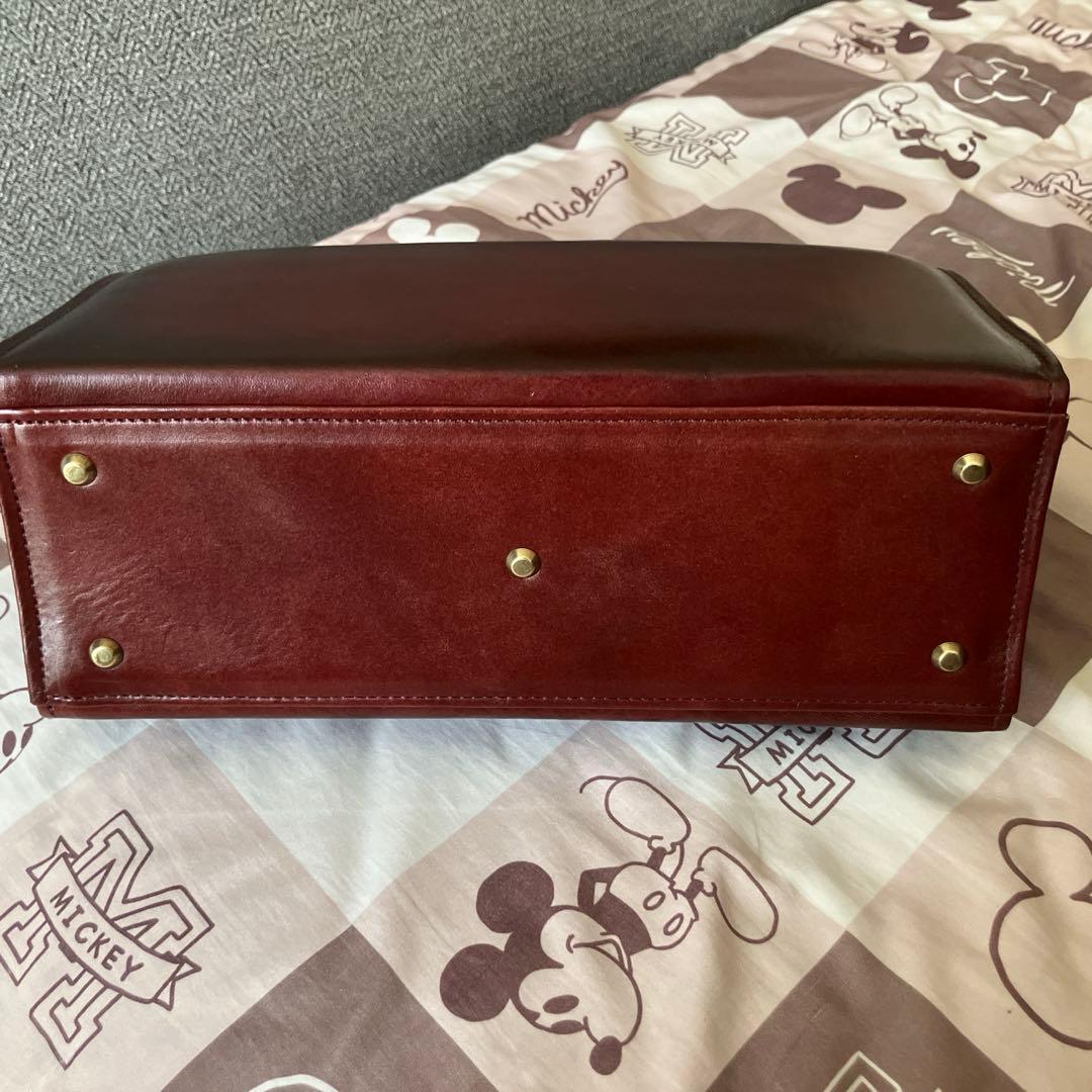 ヌメ革　atelierCODEL アトリエコデル　ミニ　ダレスバッグ　本革