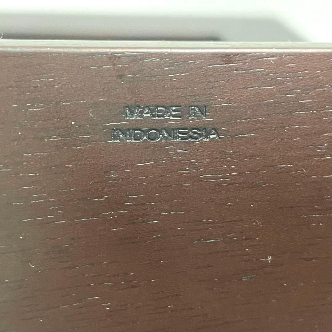 【H】Hermes エルメス レザー×ウッド フォトフレーム プレイヤード