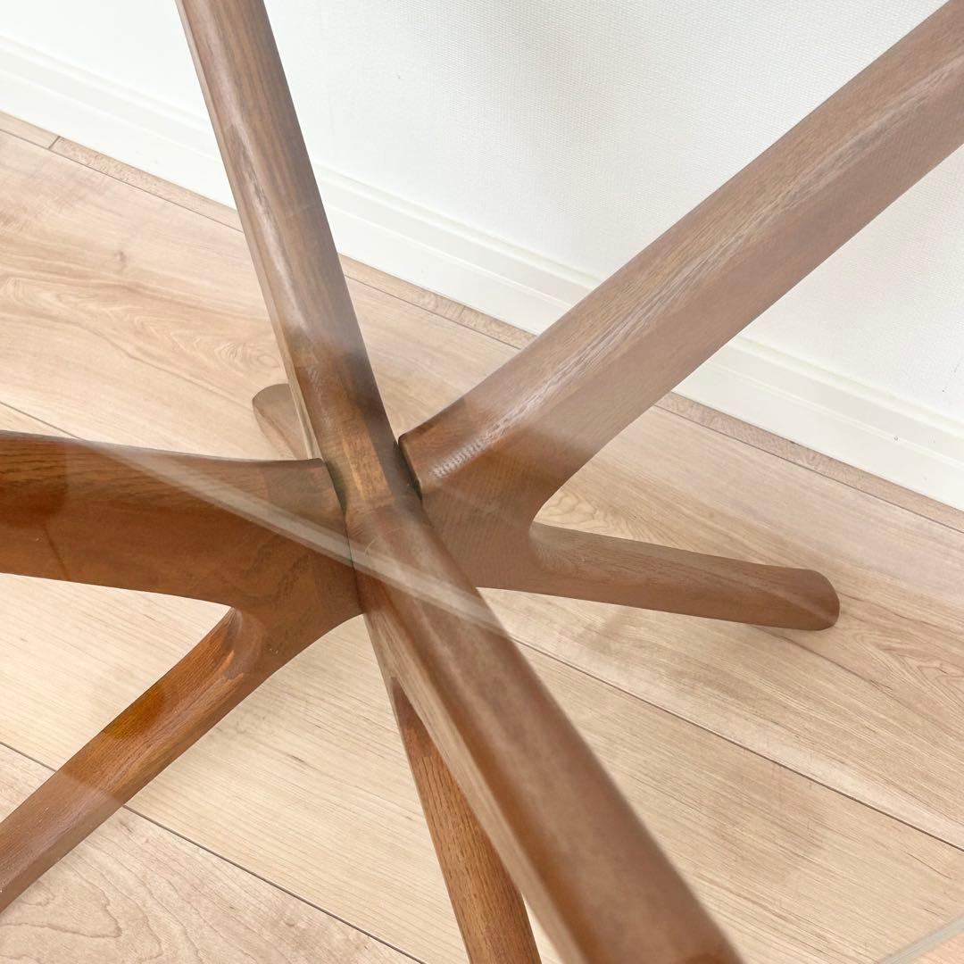 ACME Furniture⭐️トラッセルサイドテーブル⭐️ガラス×木