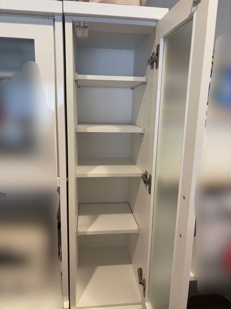 ニトリ　スリムストッカー　コパン　幅30 ホワイト　キッチンボード　食器棚　収納