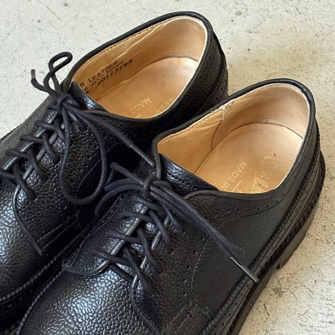 WALK OVER / Cambridge / black pebble 美品！