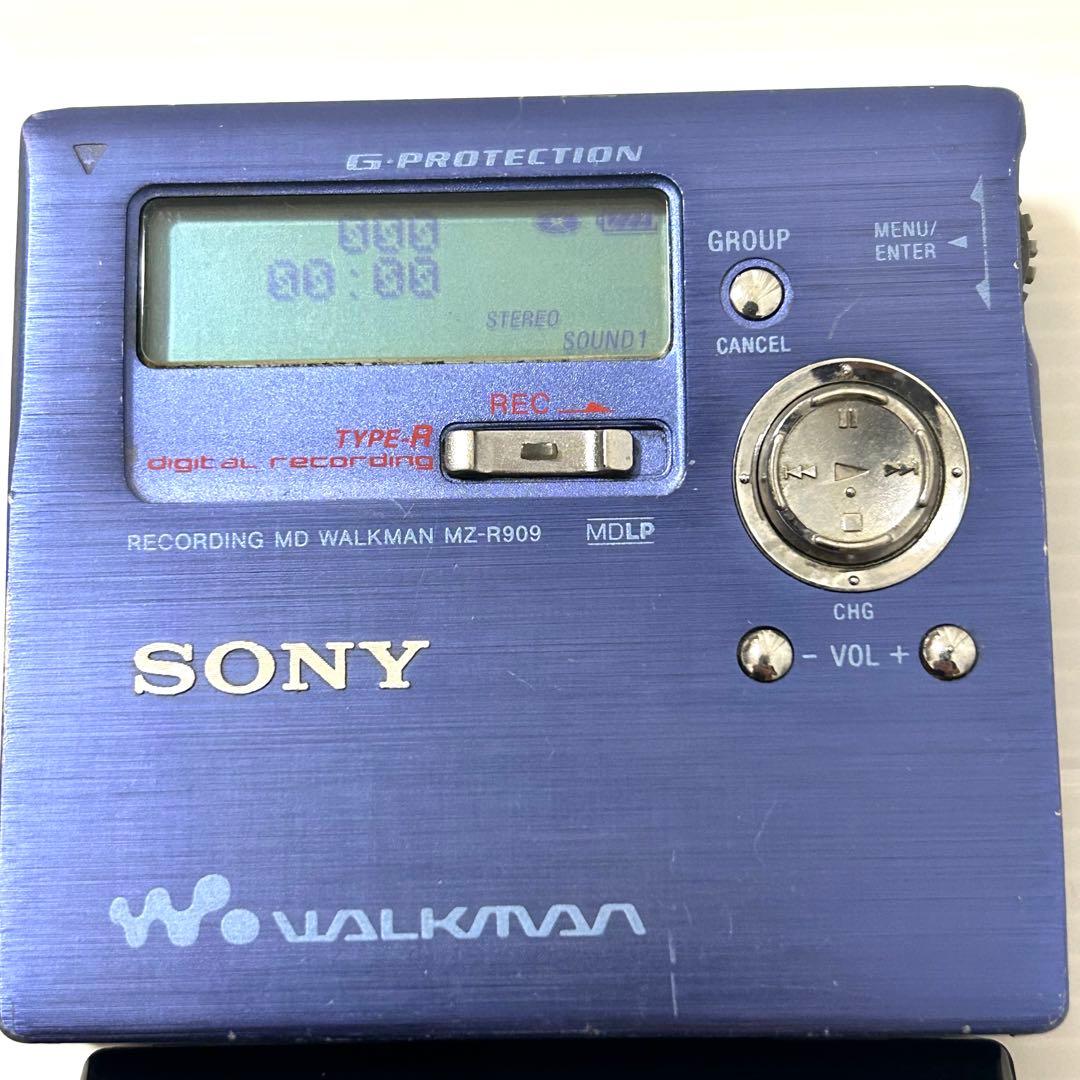 SONY ソニー MDウォークマン レコーダー MZ-R909 訳あり品