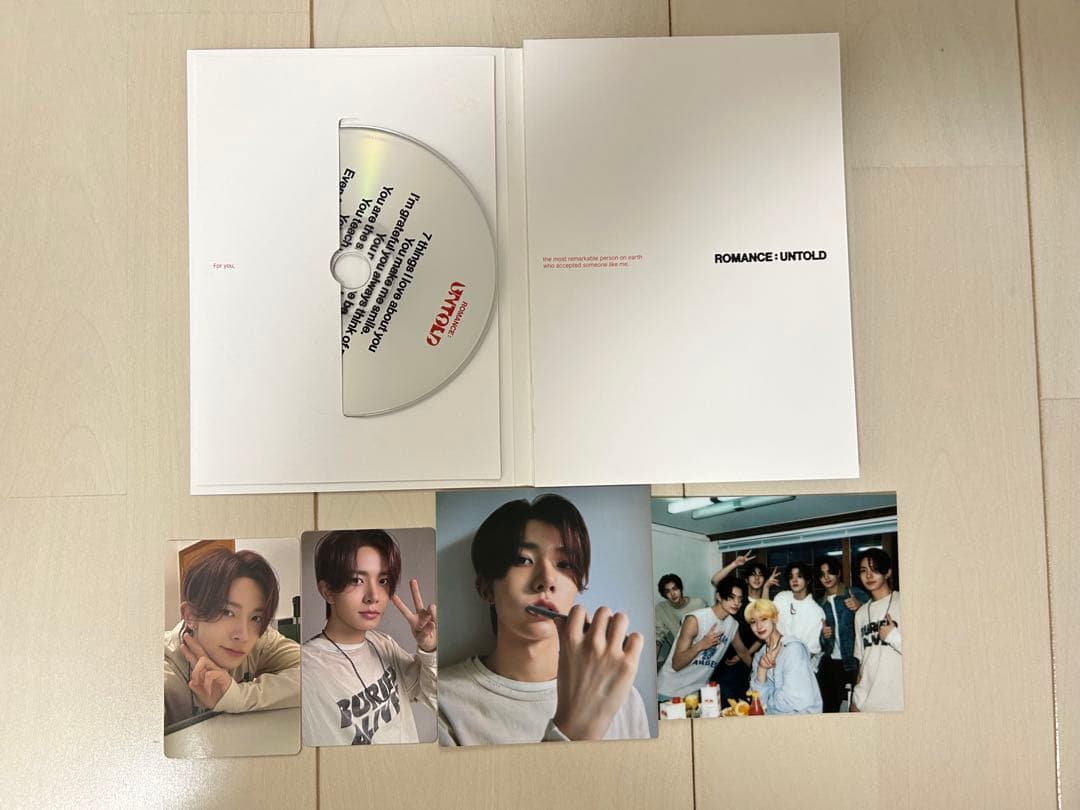 ENHYPEN ROMANCE : UNTOLD ENGENver. 7枚セット