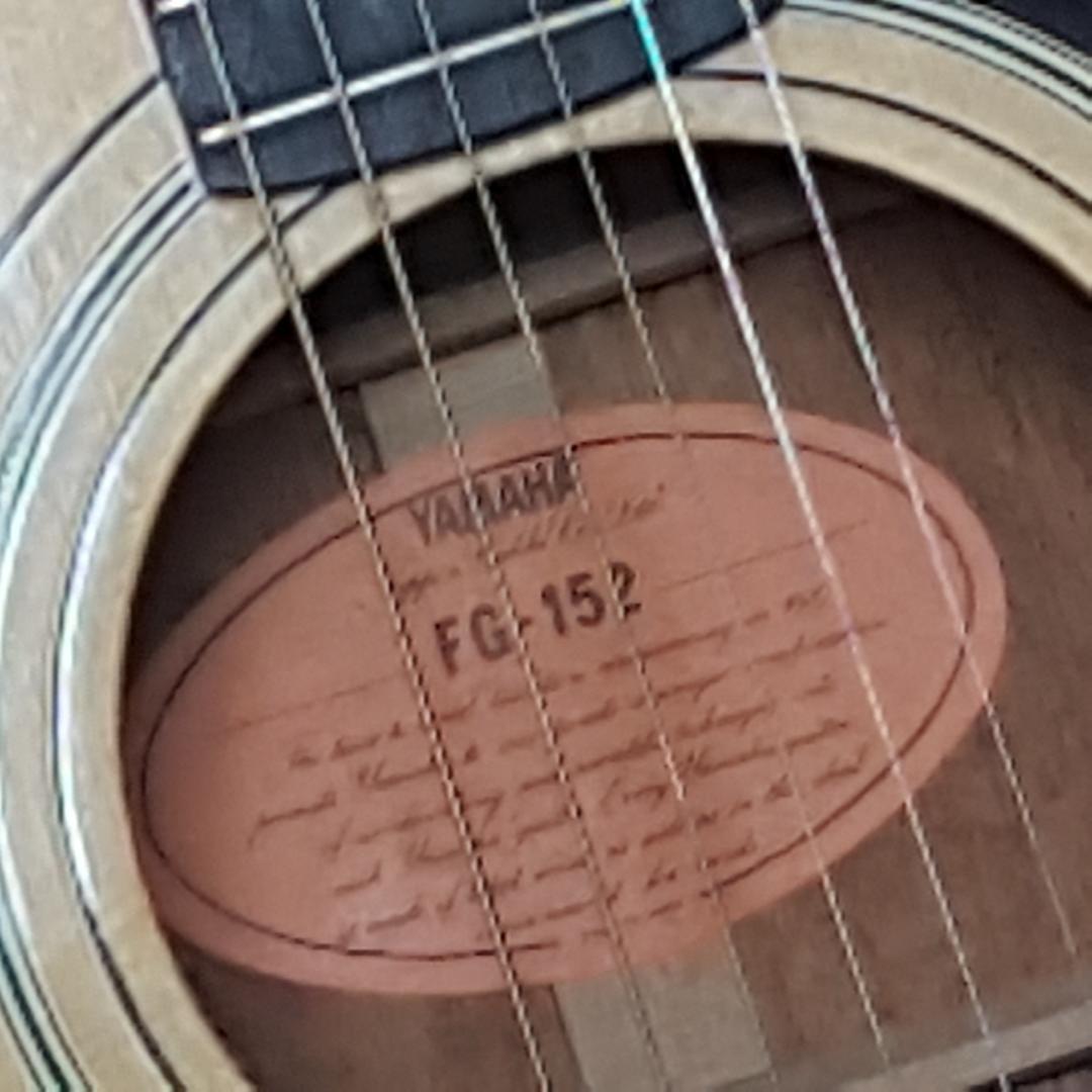 Yamaha FG-152 アコースティックギター ハードケース付