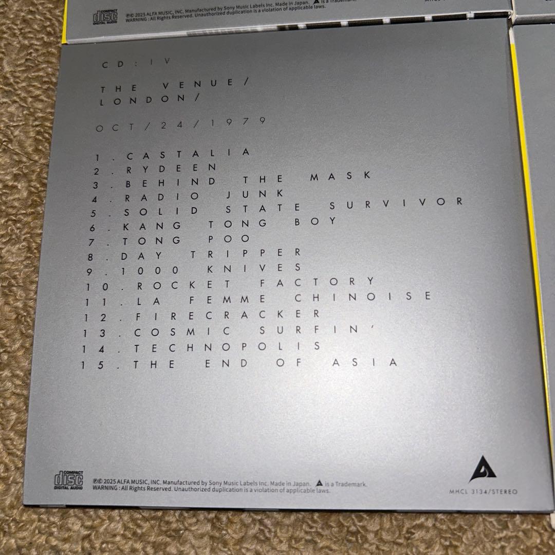 YMO 1979 TRANS ATLANTIC TOUR LIVE ANTHO…