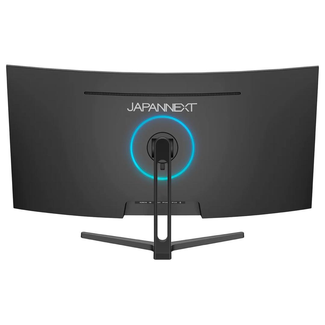 取り置き[美品] JAPANNEXT 34インチ 大画面湾曲ゲーミングモニター