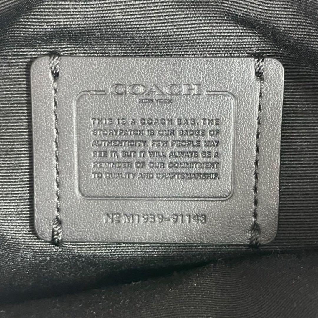 ✨極美品✨コーチ　ギャラリーファイルバッグ　ショルダーバッグ　レザー　ブラック