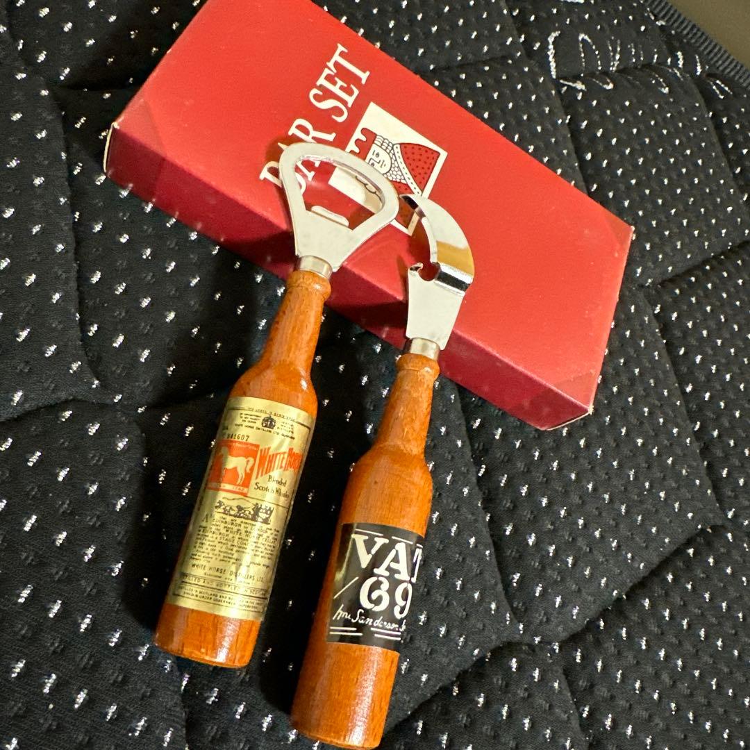 BAR SET 栓抜き　缶切り　2個セット　アンティーク