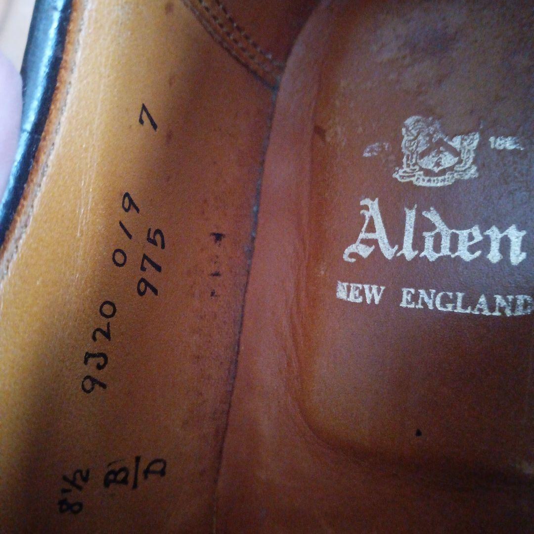 新着【極美品】ALDEN975オールデンコードバン