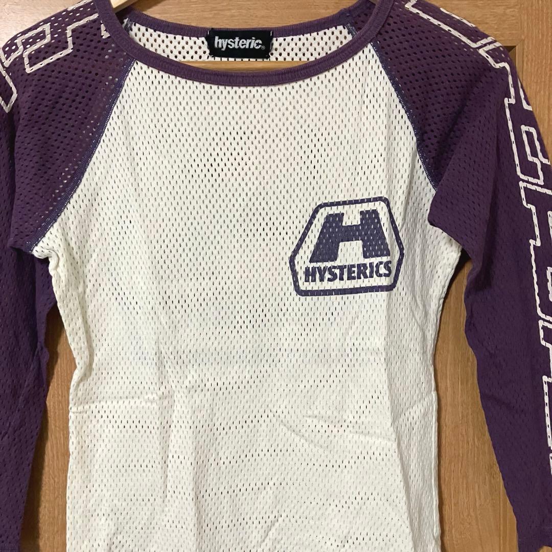 【雰囲気抜群❗️】00's HYSTERIC GLAMOUR メッシュ チビT