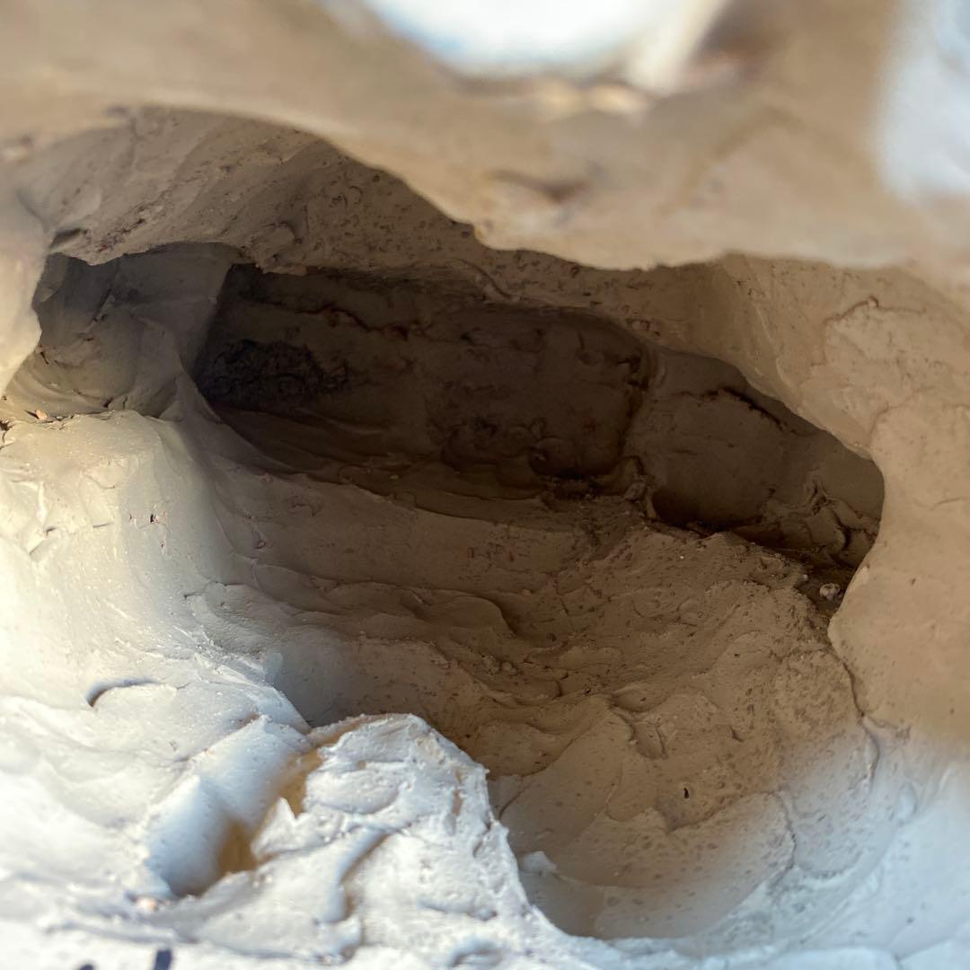 高36cm アステカ神話の地母神コアトリクエの像　インテリア　メキシコ工芸品