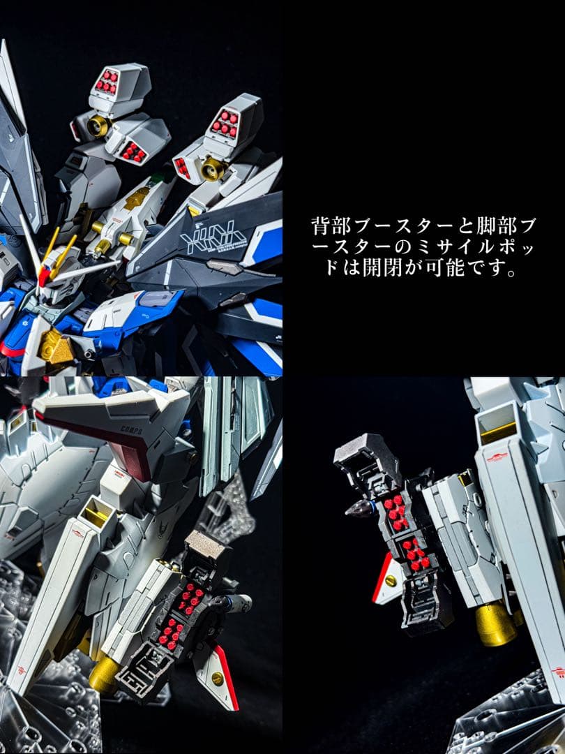 MG1/100 ライジングフリーダムガンダム ゼウスシルエット ミキシング完成品