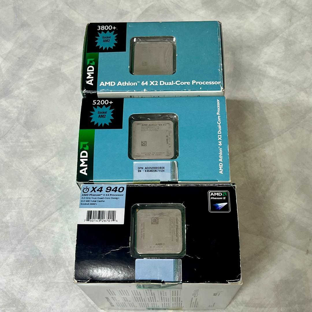 AMD CPU　＋　ASUSマザーボード　まとめて３セット