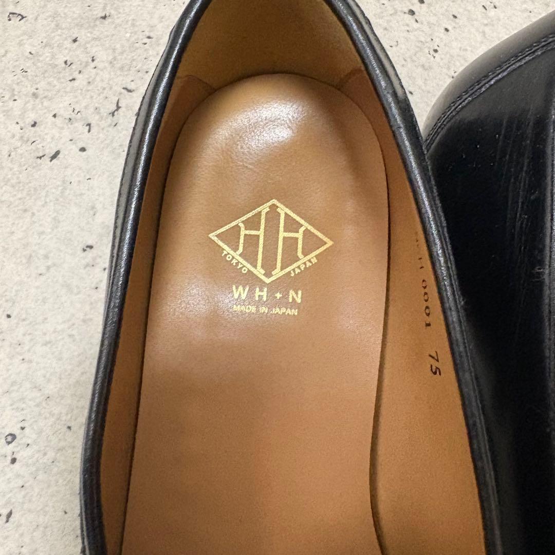 けまま☆美品☆ダブルエイチ☆ビットローファー☆ブラック　西口モデル