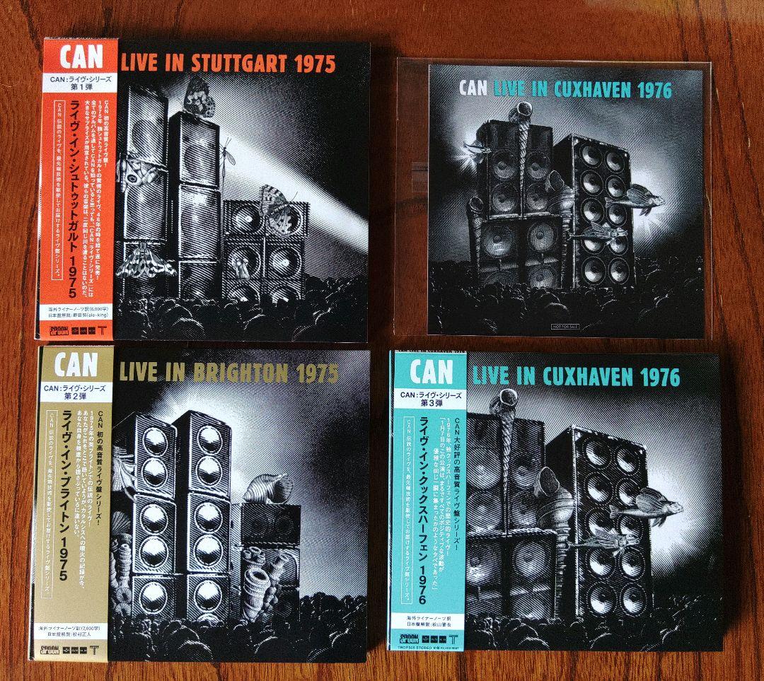 Can カン　CD 3枚　ステッカー 1枚
