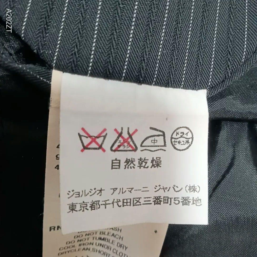 【美品美タグ】EMPORIO ARMANI ストライプ スーツセット 50 L