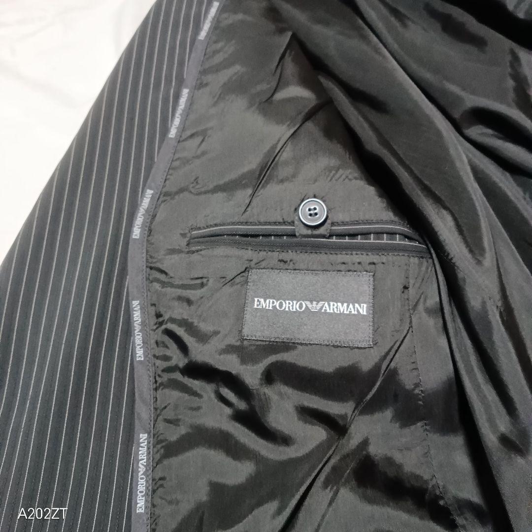 【美品美タグ】EMPORIO ARMANI ストライプ スーツセット 50 L